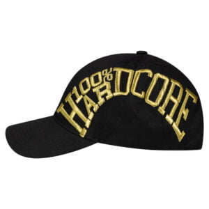 100% Hardcore Cap Essential - Black - Gold