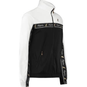 Australian Trainingsjacke Duo Triacetaat schwarz weiss