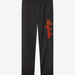 Australian Trainingshose schwarz orange Logo Gross