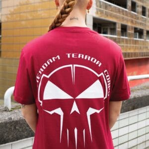 Rotterdam Terror Corps Shirt 90` burgundy
