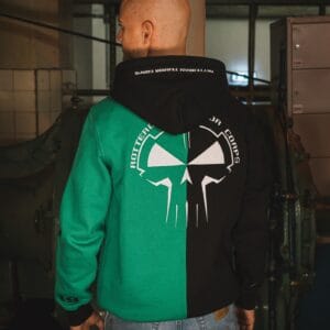 Rotterdam Terror Corps Hoodie Duo grün schwarz
