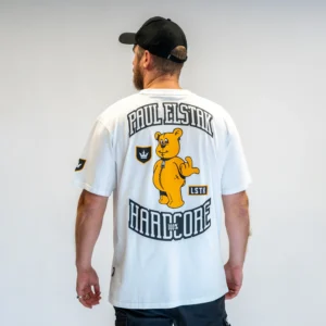 100% Hardcore - Paul Elstak T-shirt Forze White