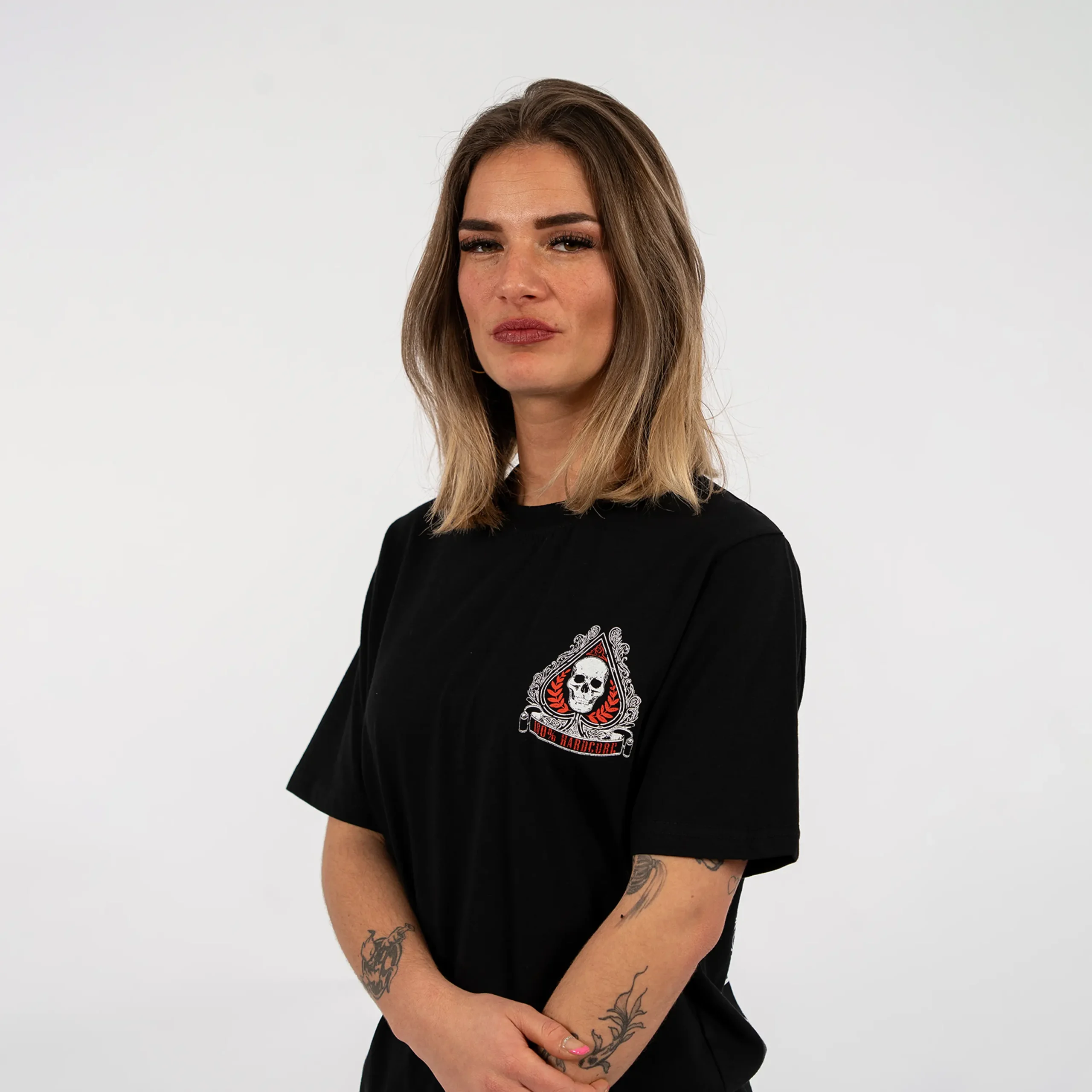 T-shirt 100 % hardcore Ace of Spades – Image 4